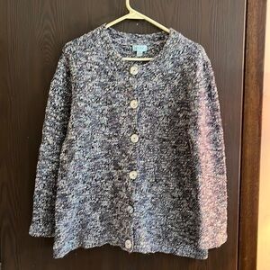 River heavyweight knit sweater. Size Large.